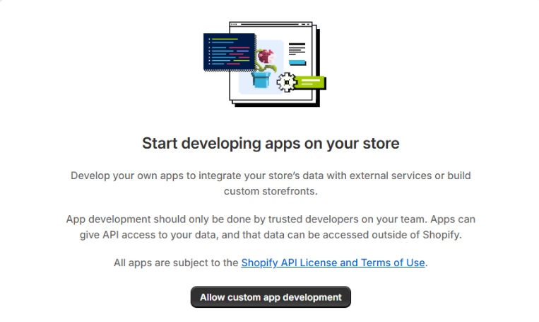 Allow Custom App Development